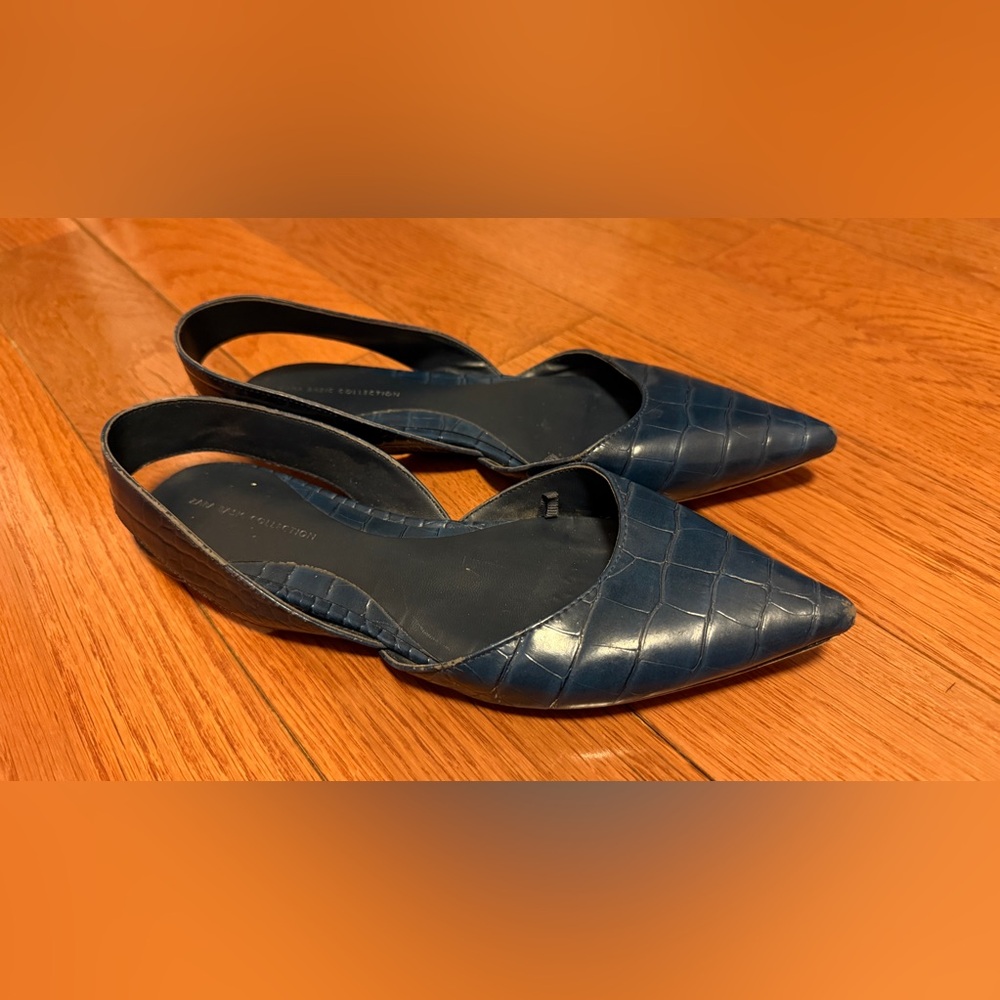 Zara Basic Collection Blue Flats